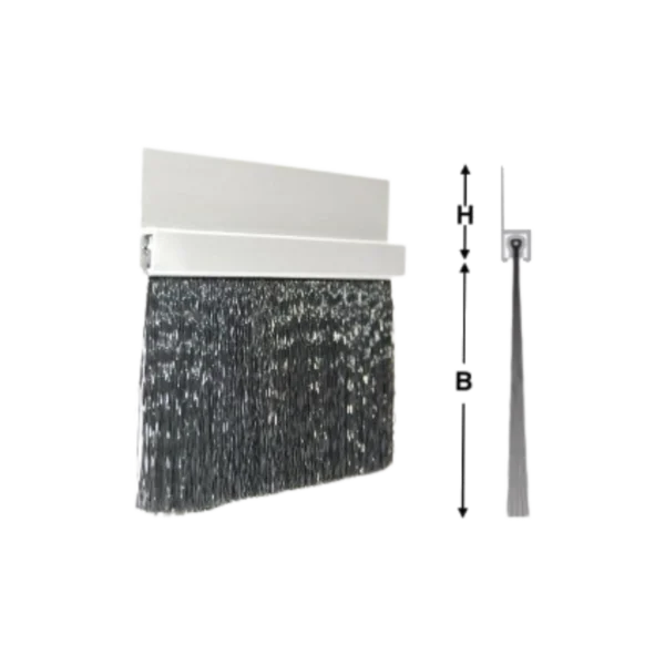 Service Door Bottom Brush Seal