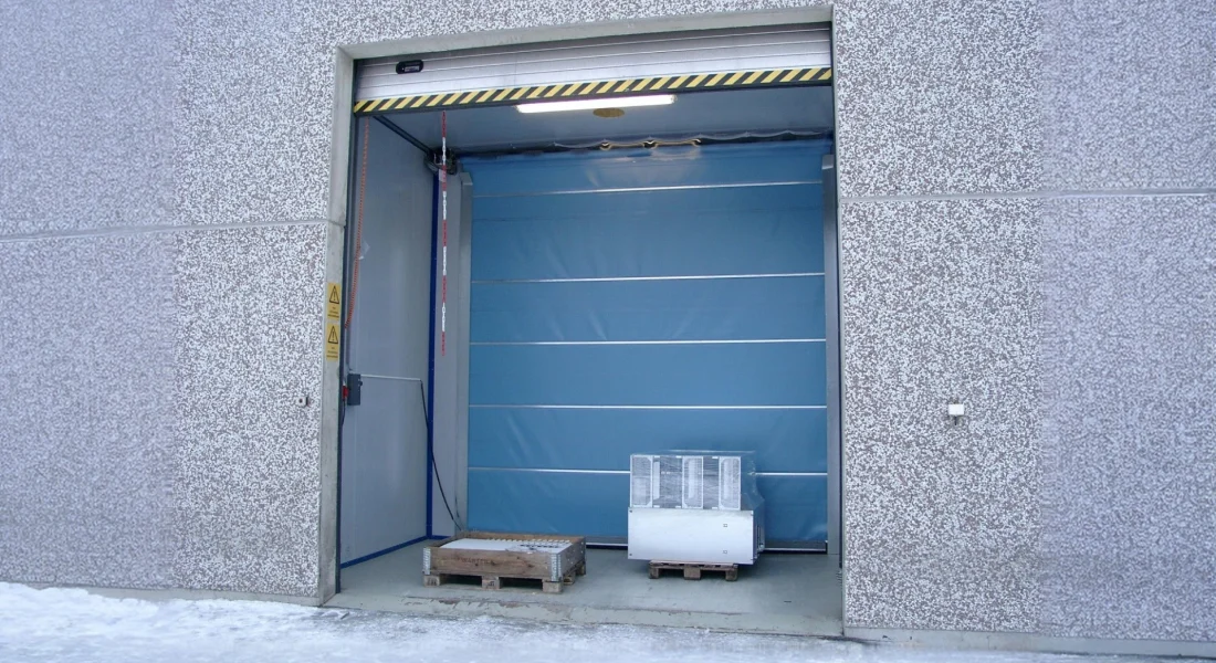 High speed PVC roll-up doors