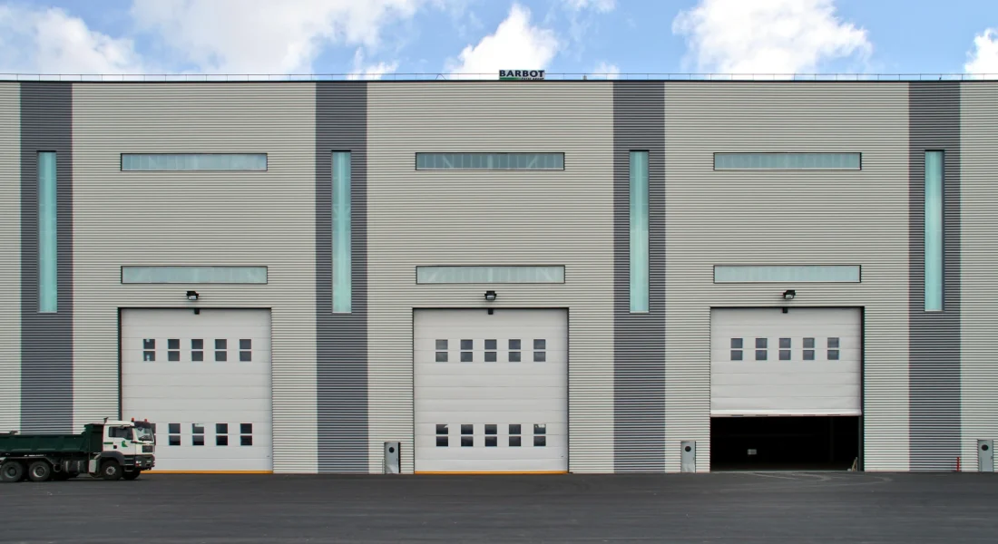 Warehouse Doors Banner